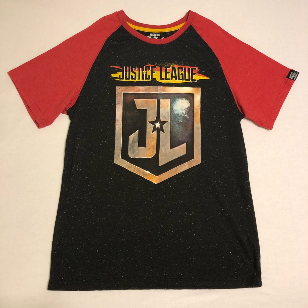 Boys Justice League DC Raglan Graphic T Shirt